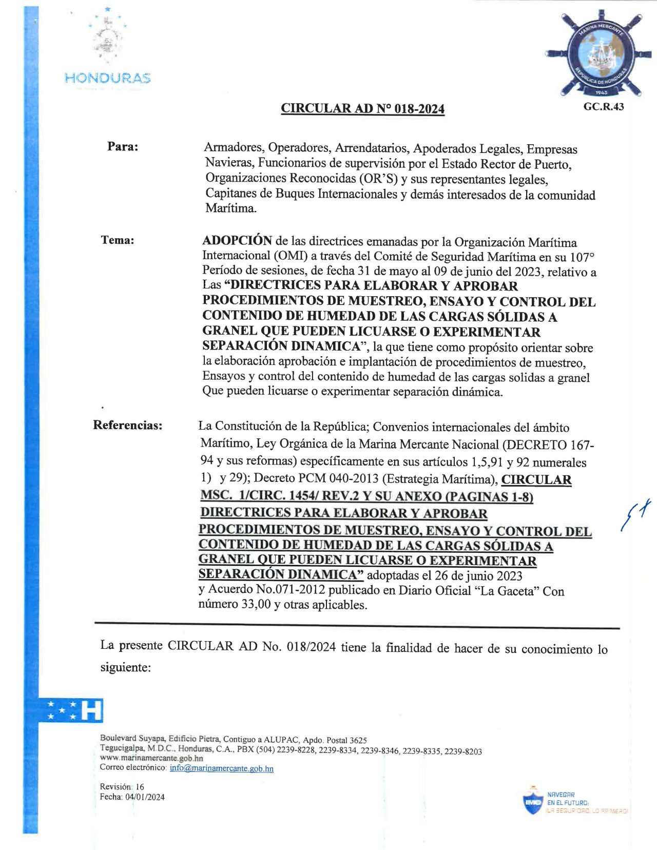 CIRCULAR-DGMM-AD-018-MSC.1-Circ.1454-Rev.2-Directrices-Para-Elaborar-Y-Aprobar-Procedimientos-De-Muestreo-Ensayo-Y-Control-Del-Conte._Pagina_01-1280x1656.jpg