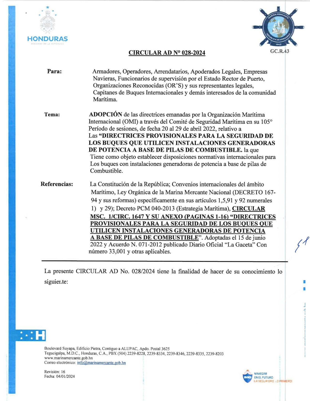 CIRCULAR-DGMM-AD-028-MSC.1-Circ.1647-Directrices-Provisionales-Para-La-Seguridad-De-Los-BuquesQue-Utilicen-Instalaciones-Genera._Pagina_01-1280x1656.jpg